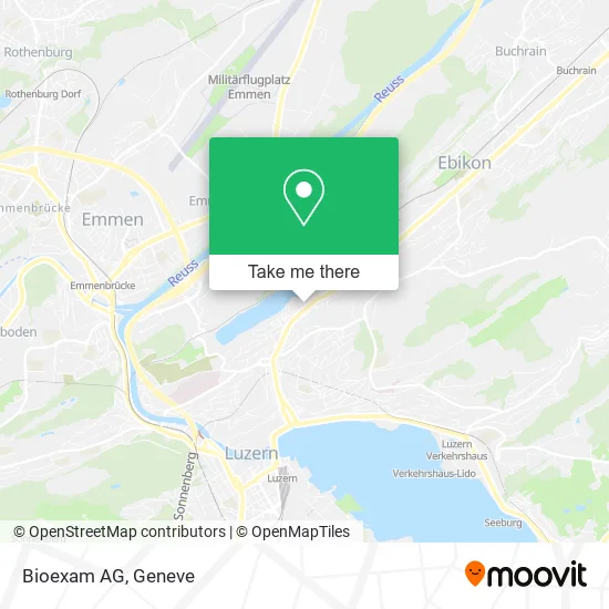 Bioexam AG map