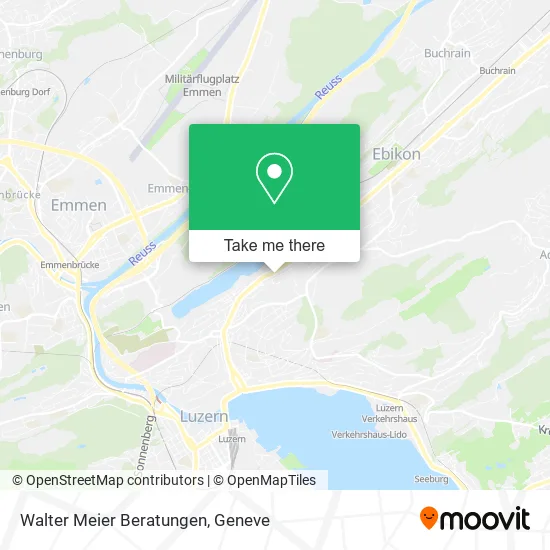 Walter Meier Beratungen map