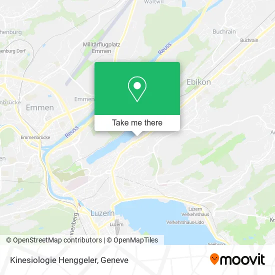 Kinesiologie Henggeler map