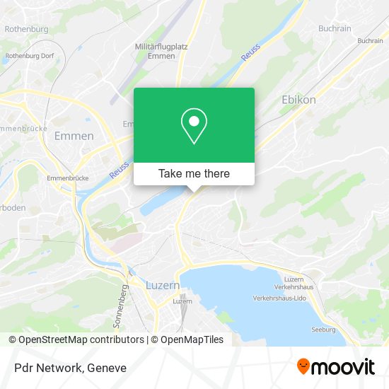 Pdr Network map