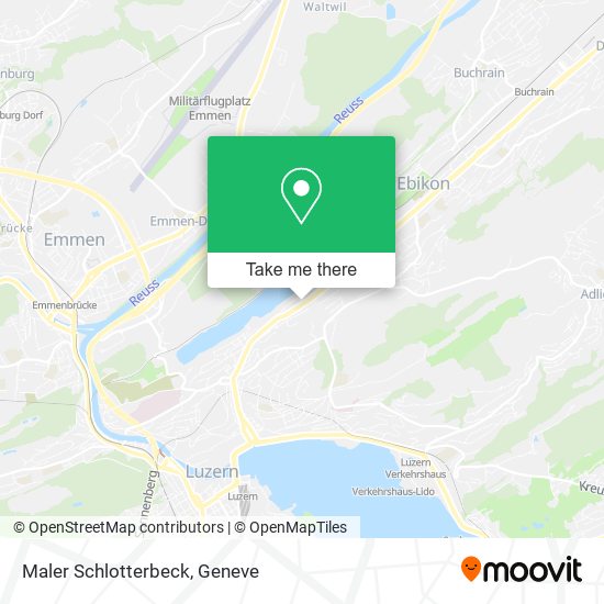 Maler Schlotterbeck map