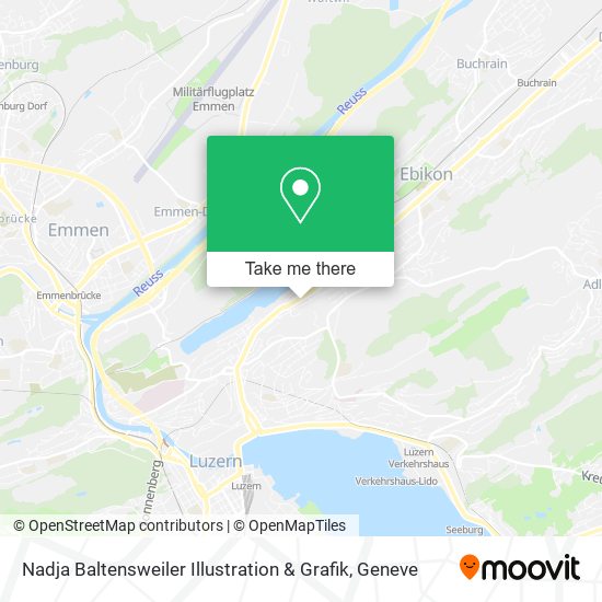 Nadja Baltensweiler Illustration & Grafik map