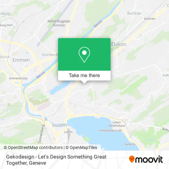 Gekodesign - Let's Design Something Great Together map