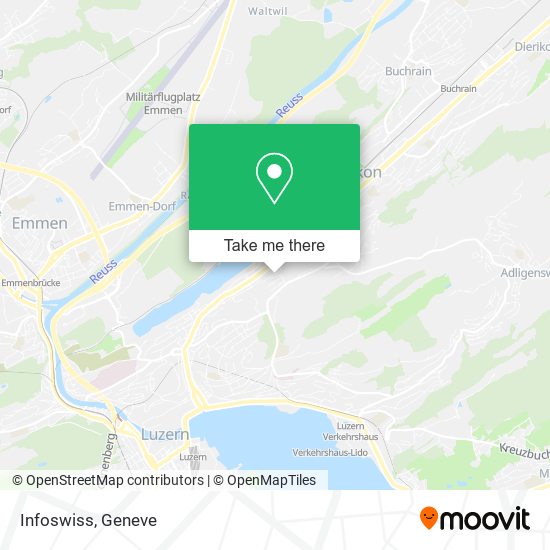 Infoswiss map