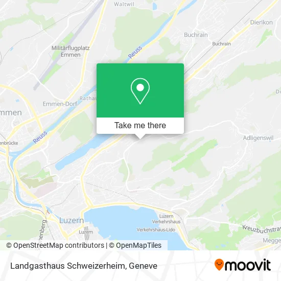 Landgasthaus Schweizerheim map
