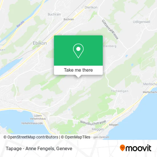 Tapage - Anne Fengels map