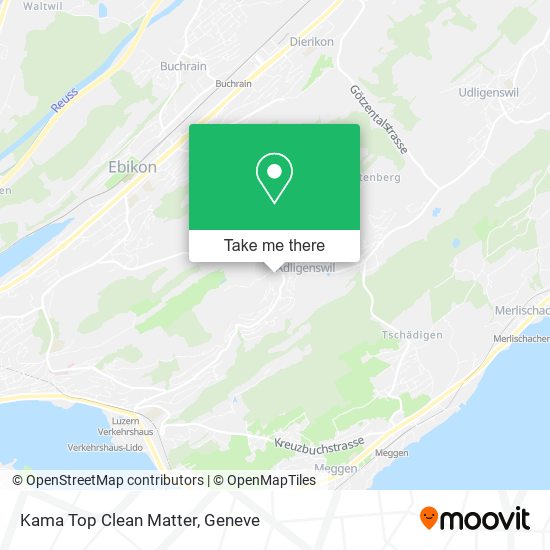 Kama Top Clean Matter map