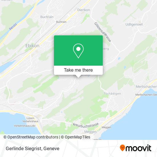 Gerlinde Siegrist map