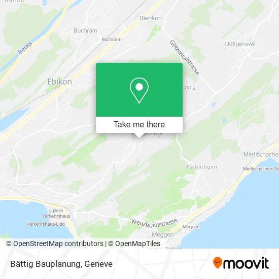 Bättig Bauplanung map