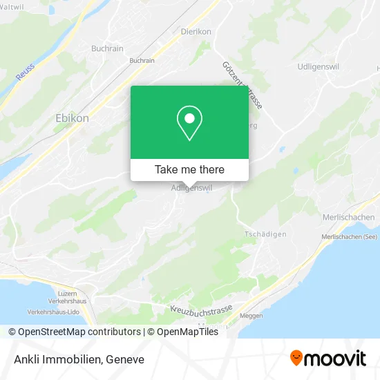 Ankli Immobilien map