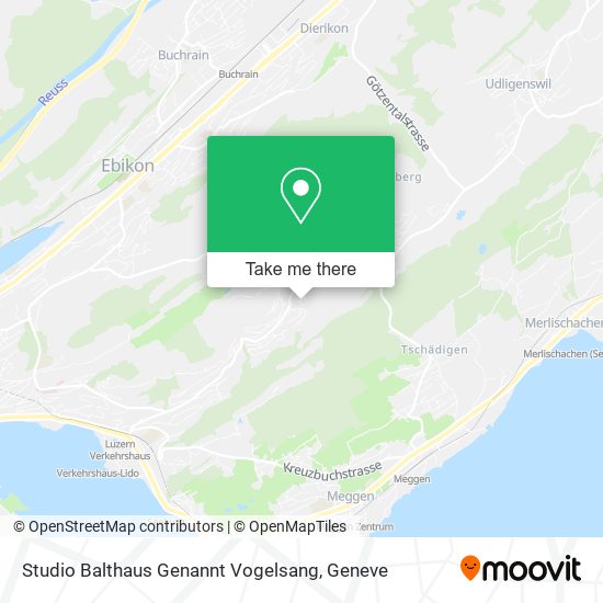 Studio Balthaus Genannt Vogelsang map