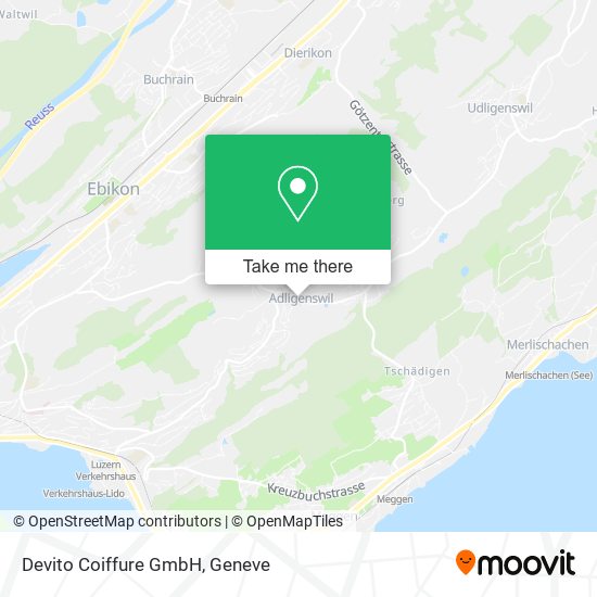 Devito Coiffure GmbH map