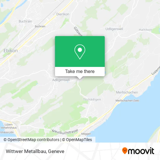 Wittwer Metallbau map