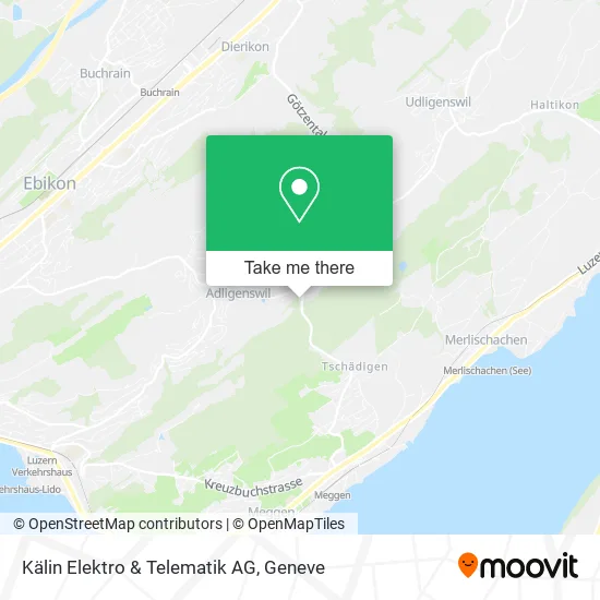 Kälin Elektro & Telematik AG map