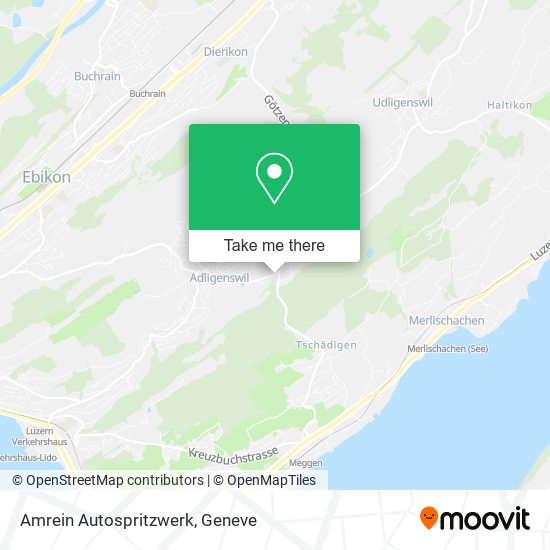 Amrein Autospritzwerk map