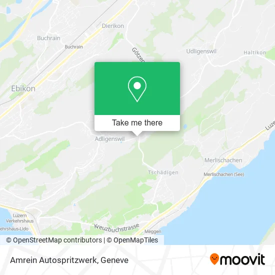 Amrein Autospritzwerk map
