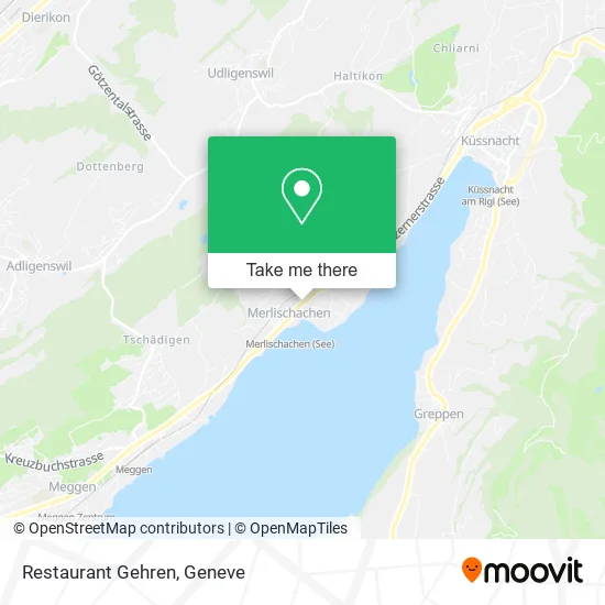 Restaurant Gehren map
