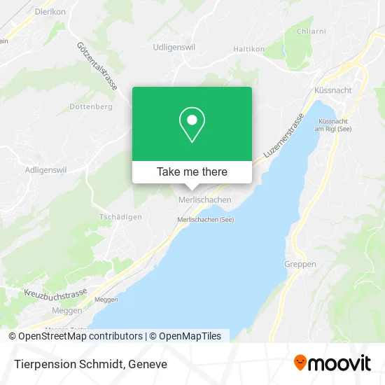 Tierpension Schmidt map