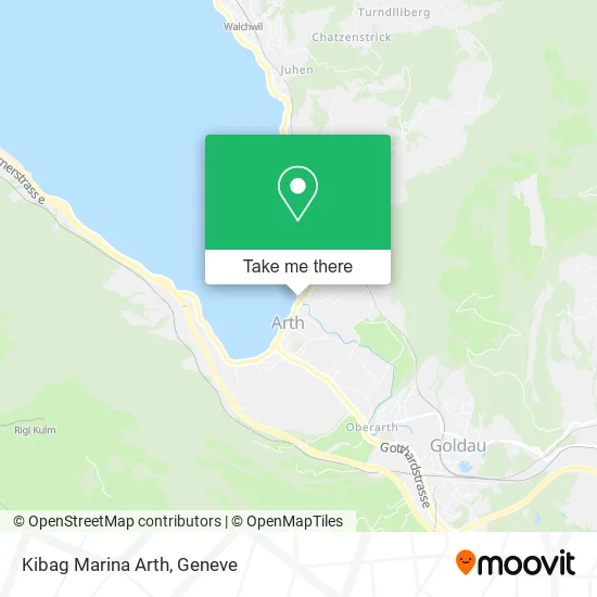 Kibag Marina Arth map
