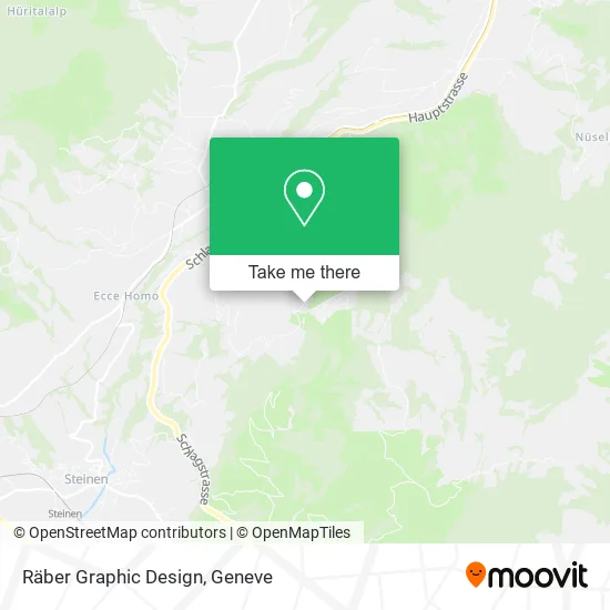 Räber Graphic Design map