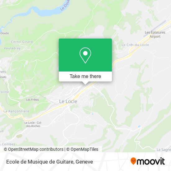 Ecole de Musique de Guitare map