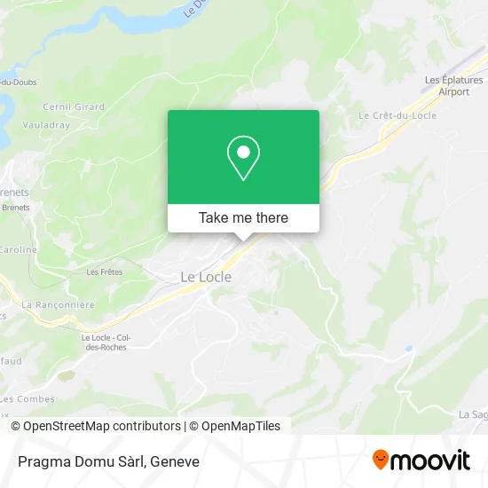 Pragma Domu Sàrl map