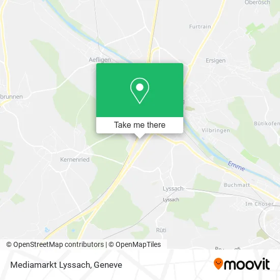 Mediamarkt Lyssach map