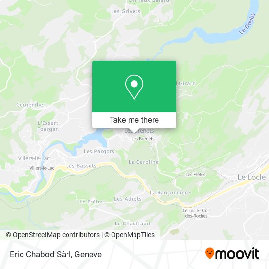 Eric Chabod Sàrl map