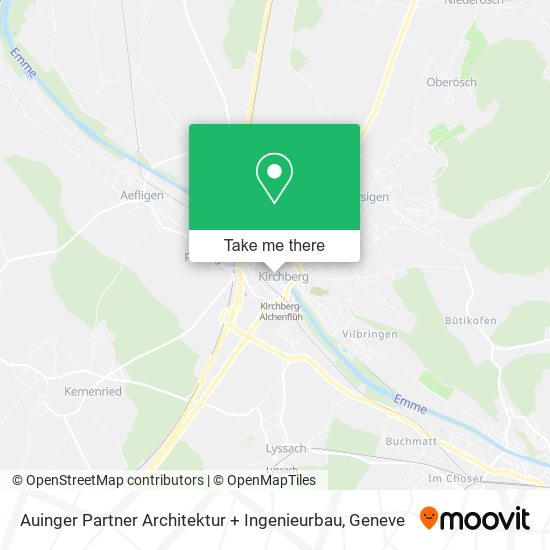 Auinger Partner Architektur + Ingenieurbau map