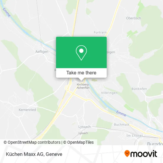 Küchen Maxx AG map