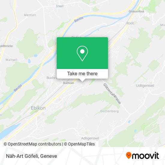 Näh-Art Göfeli map