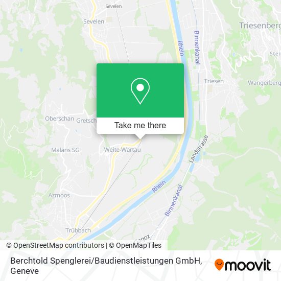 Berchtold Spenglerei / Baudienstleistungen GmbH map