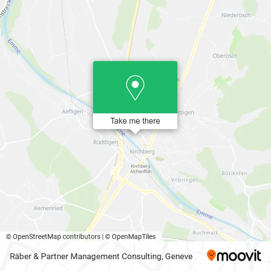 Räber & Partner Management Consulting map