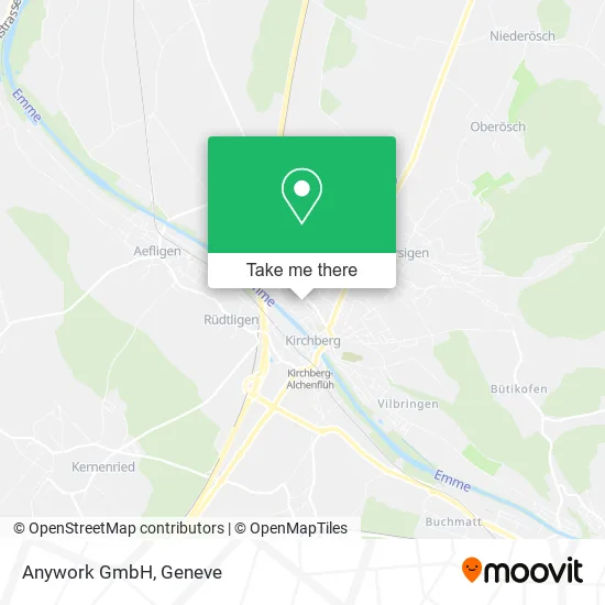 Anywork GmbH map