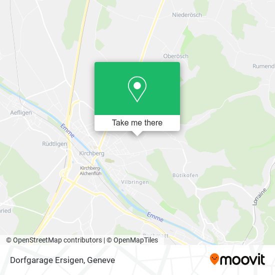 Dorfgarage Ersigen map