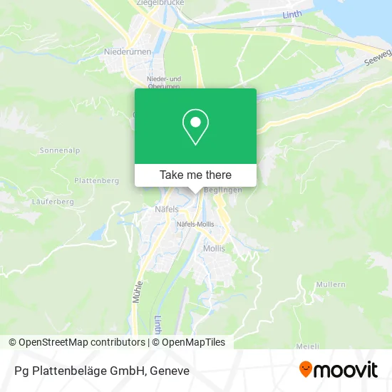 Pg Plattenbeläge GmbH map