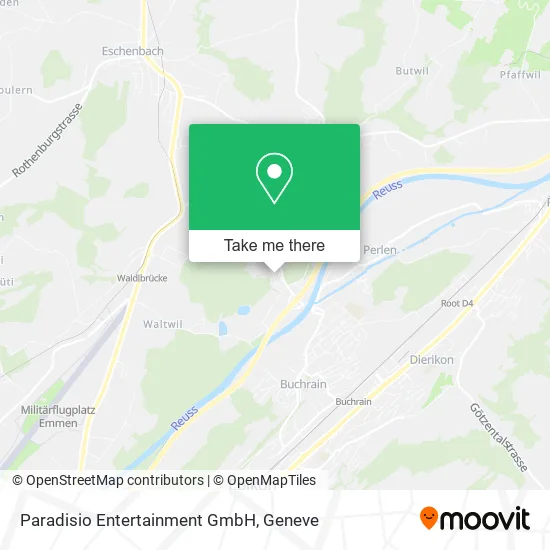 Paradisio Entertainment GmbH map