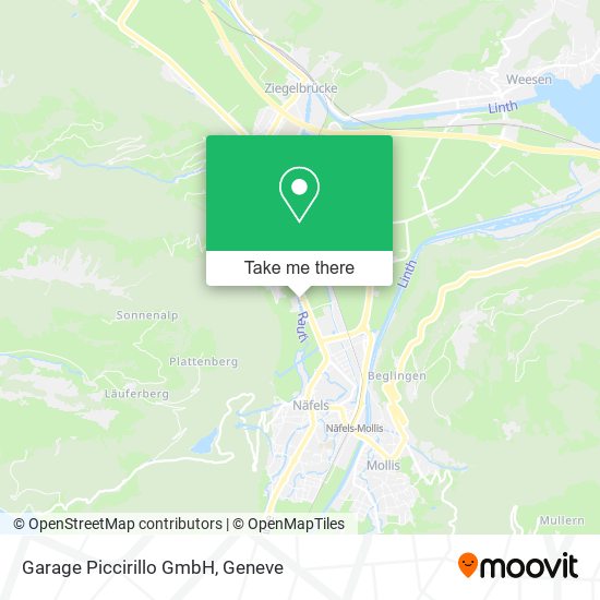 Garage Piccirillo GmbH map