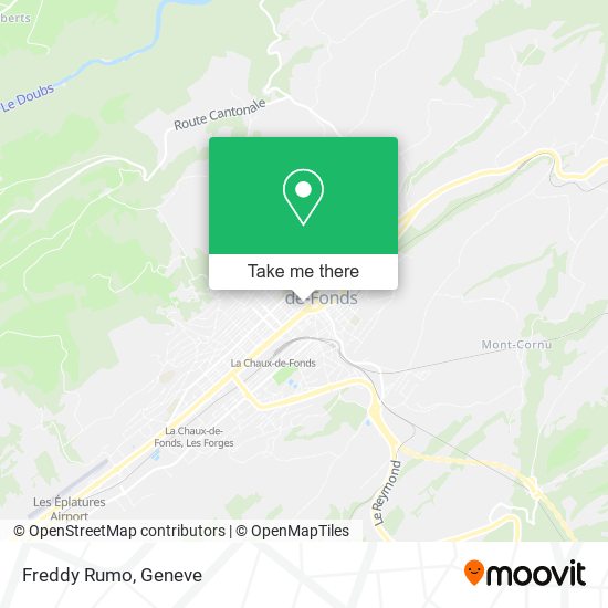 Freddy Rumo map