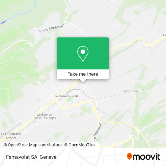 Famavolat SA map