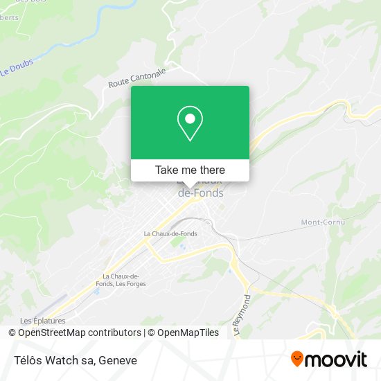 Télôs Watch sa map