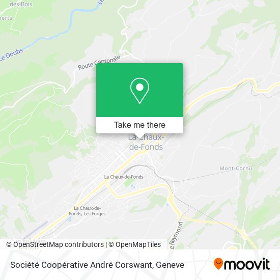Société Coopérative André Corswant map