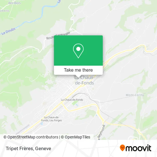 Tripet Frères plan