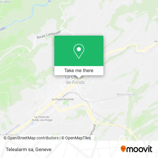 Telealarm sa map