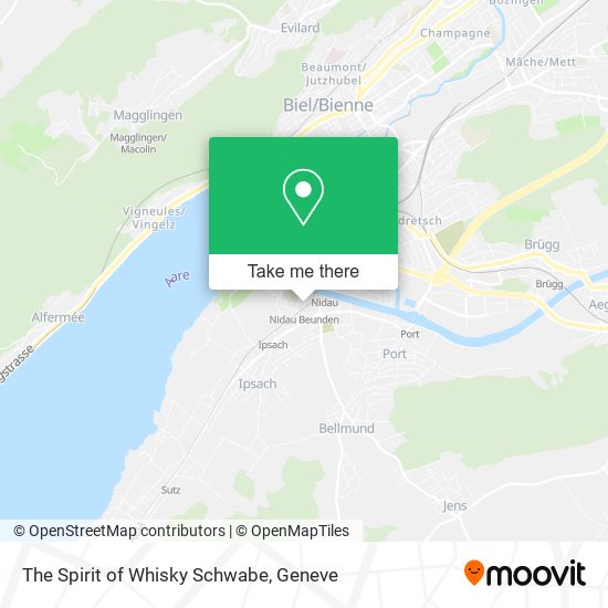 The Spirit of Whisky Schwabe map