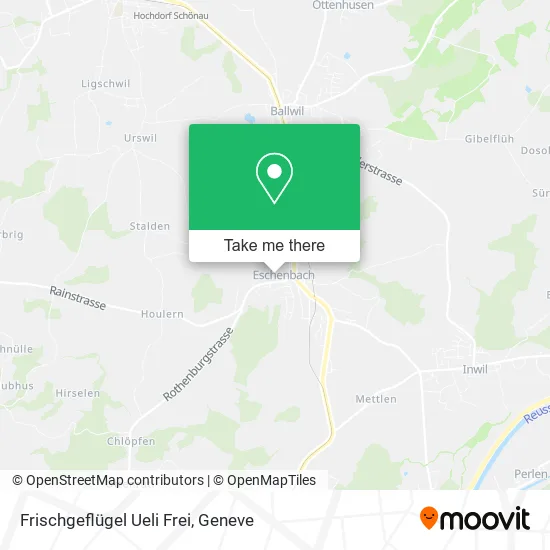 Frischgeflügel Ueli Frei map