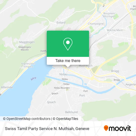 Swiss Tamil Party Service N. Muthiah map