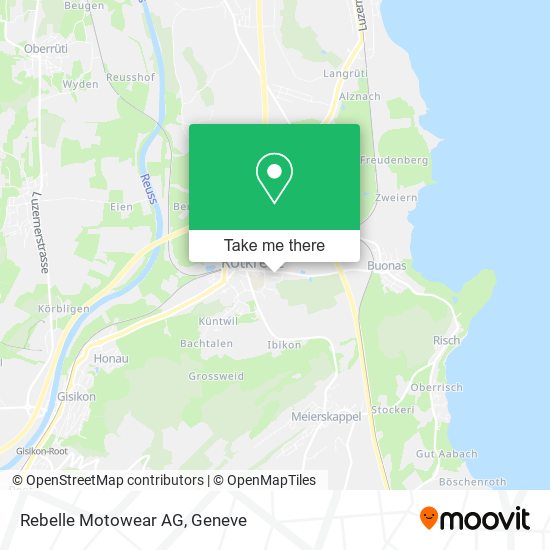 Rebelle Motowear AG map