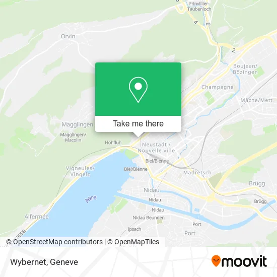 Wybernet map