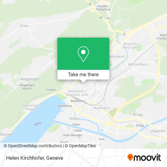 Helen Kirchhofer map